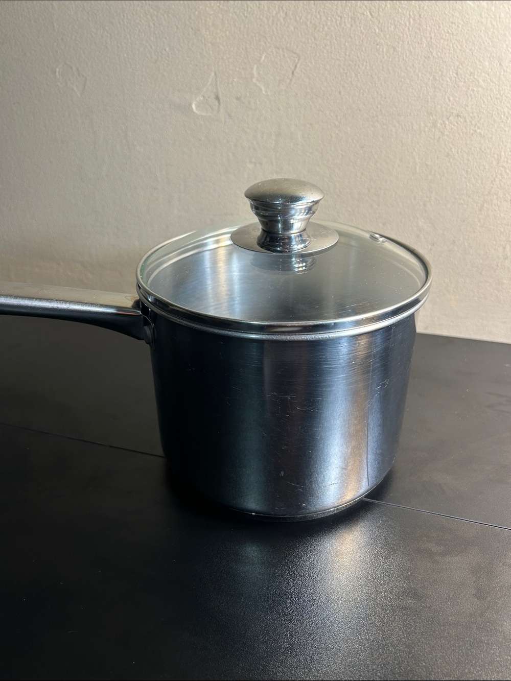 Tools of the Trade Stainless Steel Saucepan with Glass Lid - 2.5 Quart